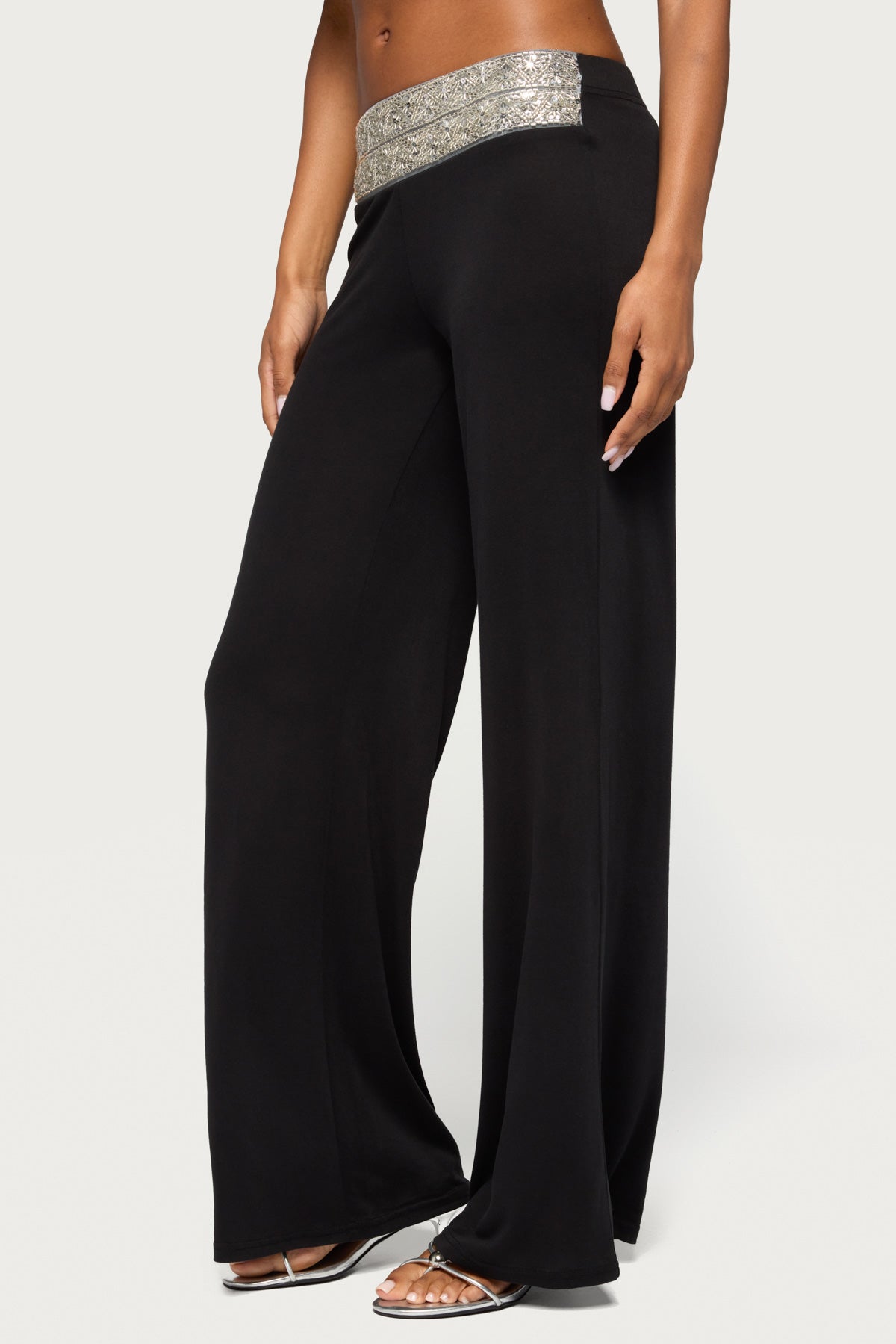 Tolly Straight Leg Sequin Pants