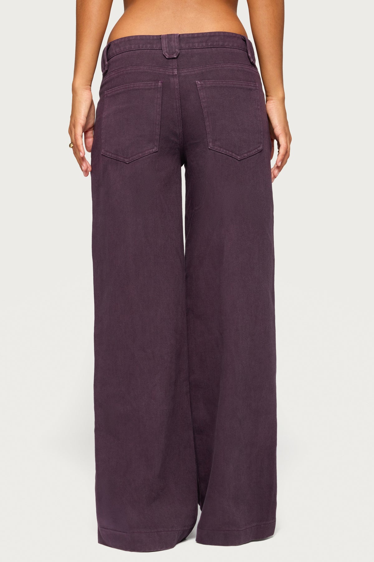 Haylee Low Rise Wide Leg Jeans