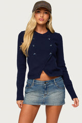 Leroy Button Up Knit Cardigan