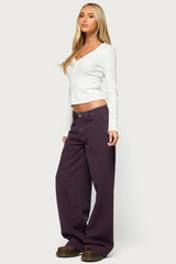 Shillie Ribbed Henley Top