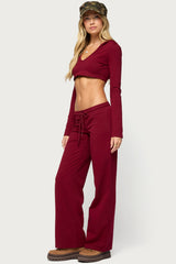 Tilliey Tie Straight Leg Pants
