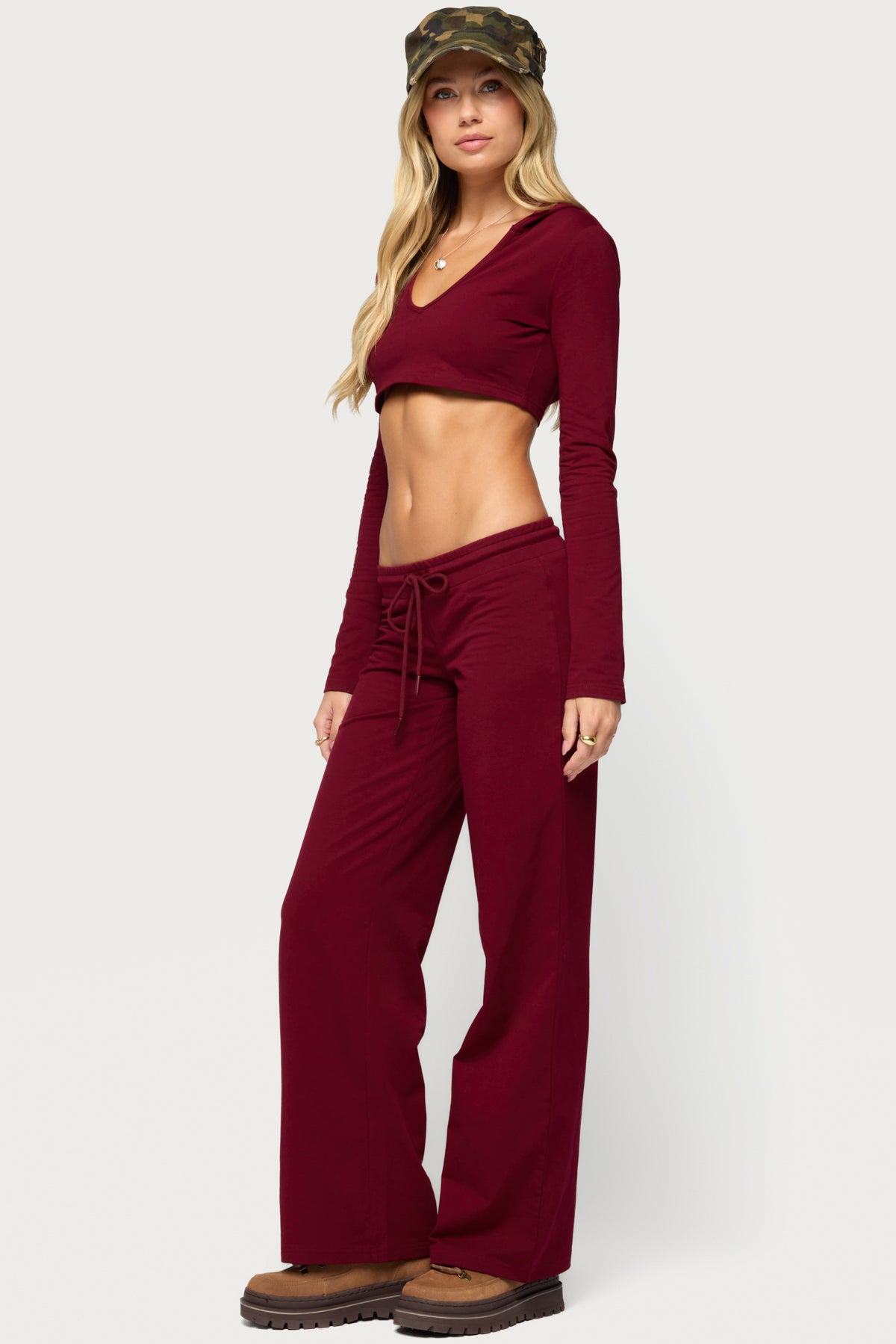 Tilliey Hooded Long Sleeve Top
