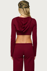 Tilliey Hooded Long Sleeve Top