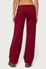 Tilliey Tie Straight Leg Pants