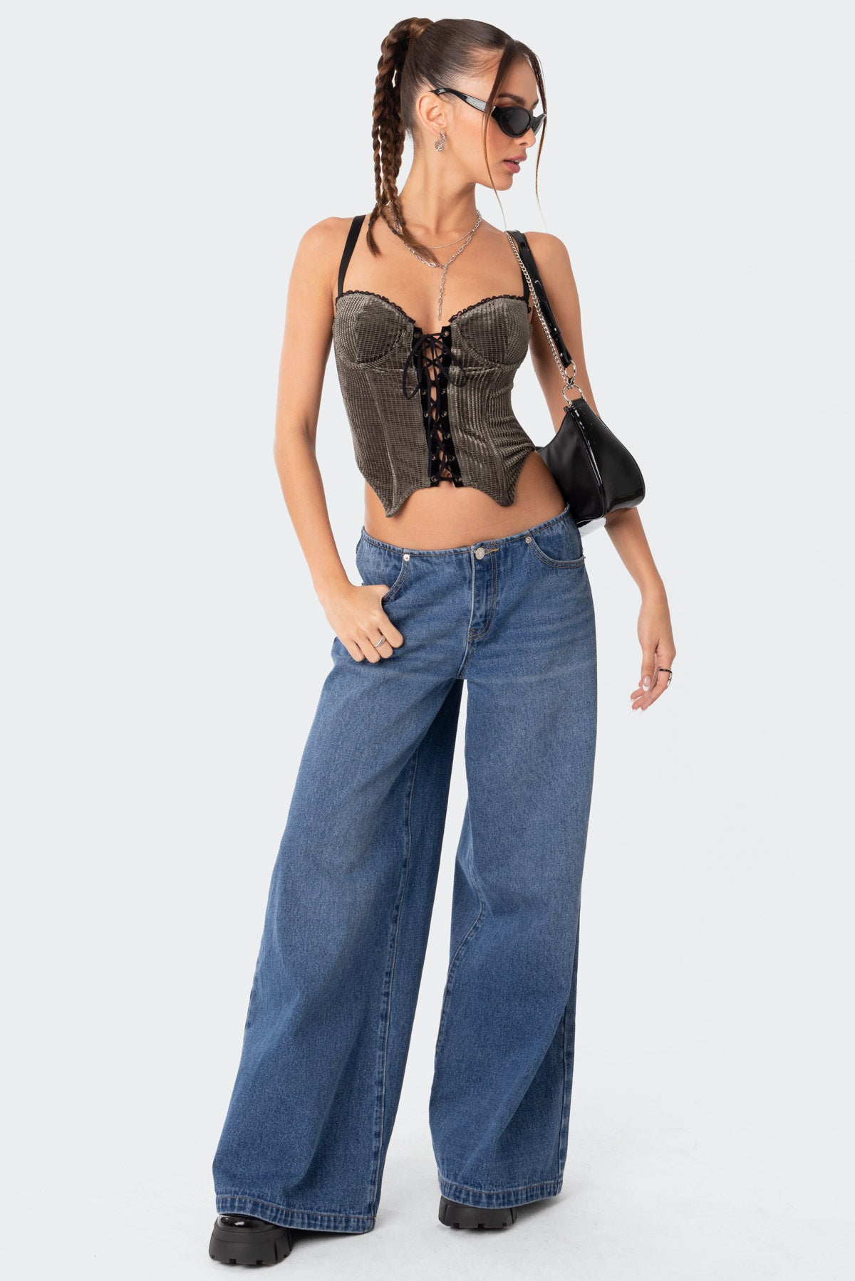 Velvet Corset Top – CocoDita