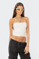 Knitted Sweetheart Strapless Top