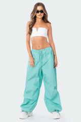 V Strapless Crop Top