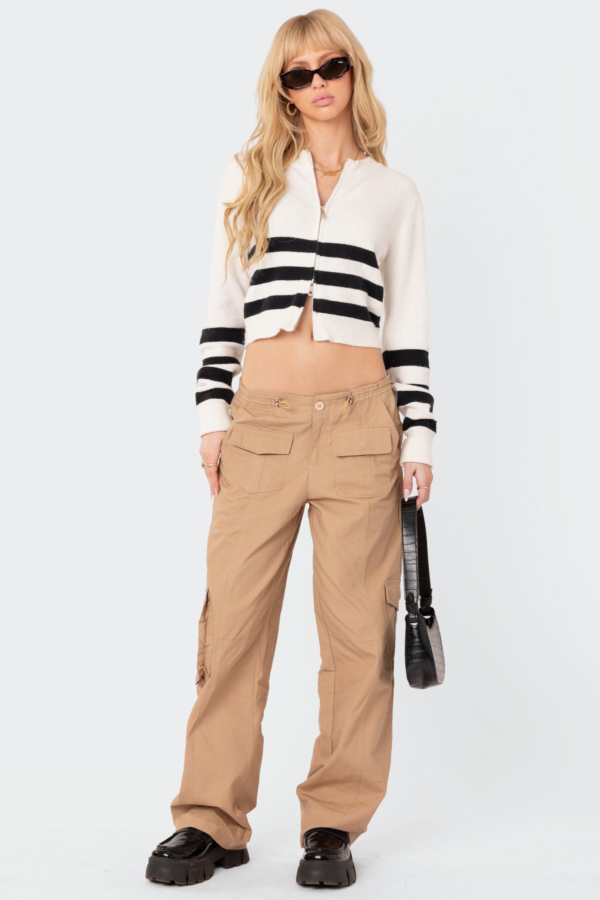 Zayla Low Rise Cargo Pants – edikted