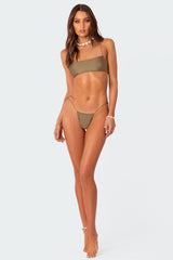 Mod Shiny String Bikini Bottom