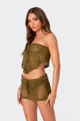Lolani Handkerchief Crochet Top