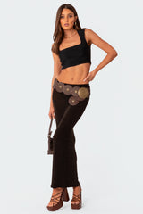 It Girl Square Neck Crop Top