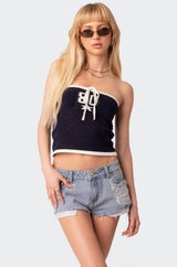 Jia Knitted Tube Top