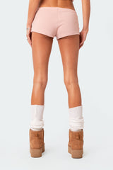 Ella Waffle Micro Shorts