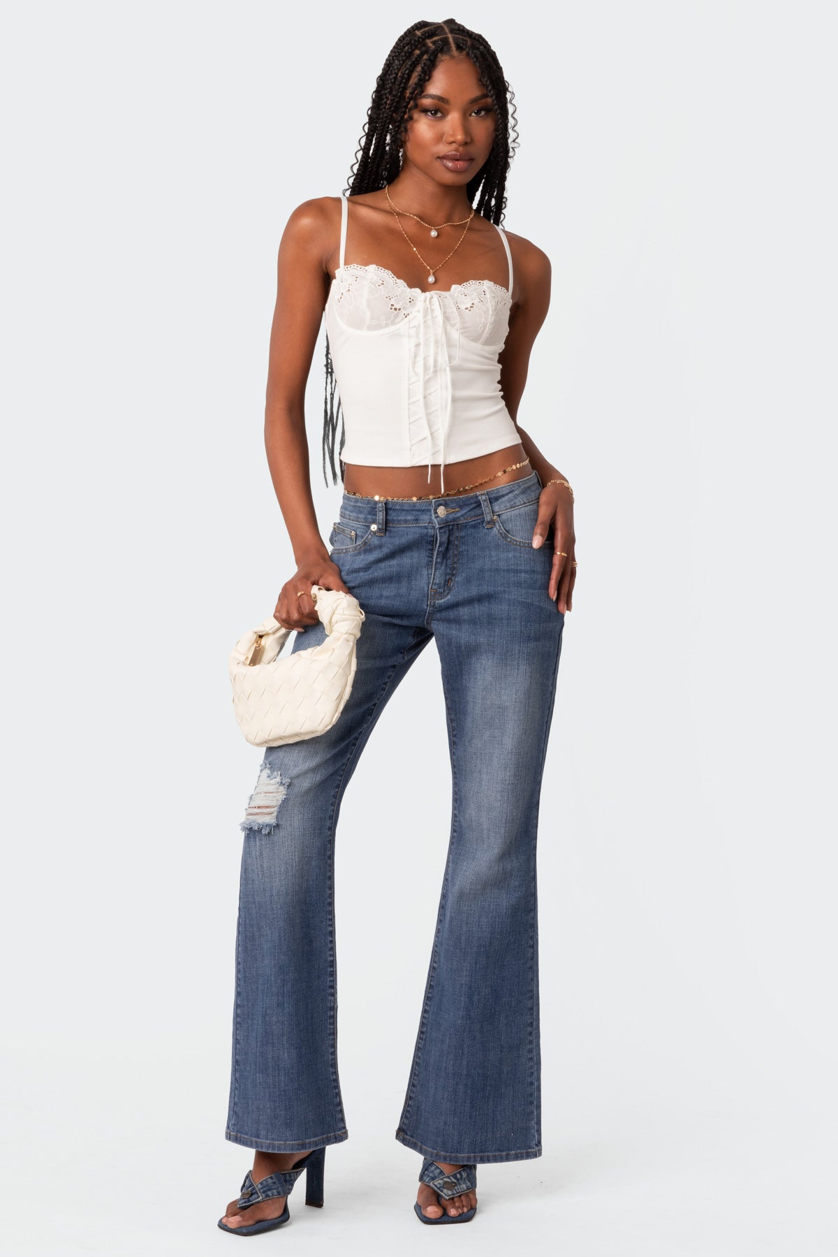 Fairygirl Cupped Lace Up Corset