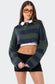 Ozzy Cropped Knitted Sweater