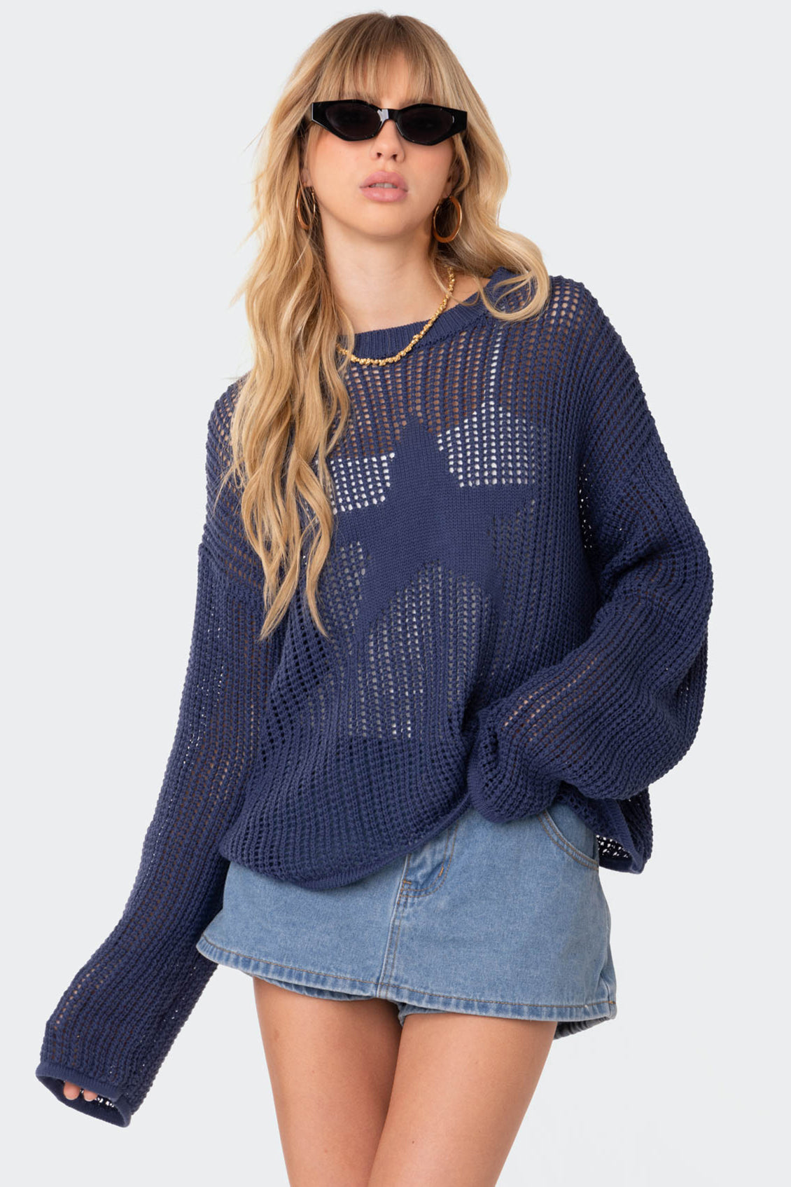 Seeing Stars Oversized Sweater