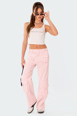 Joan Low Rise Cargo Pants