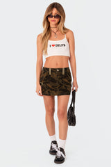 Dilfy Cropped Tank Top