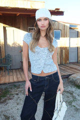 Blaunca Asymmetric Knit Top