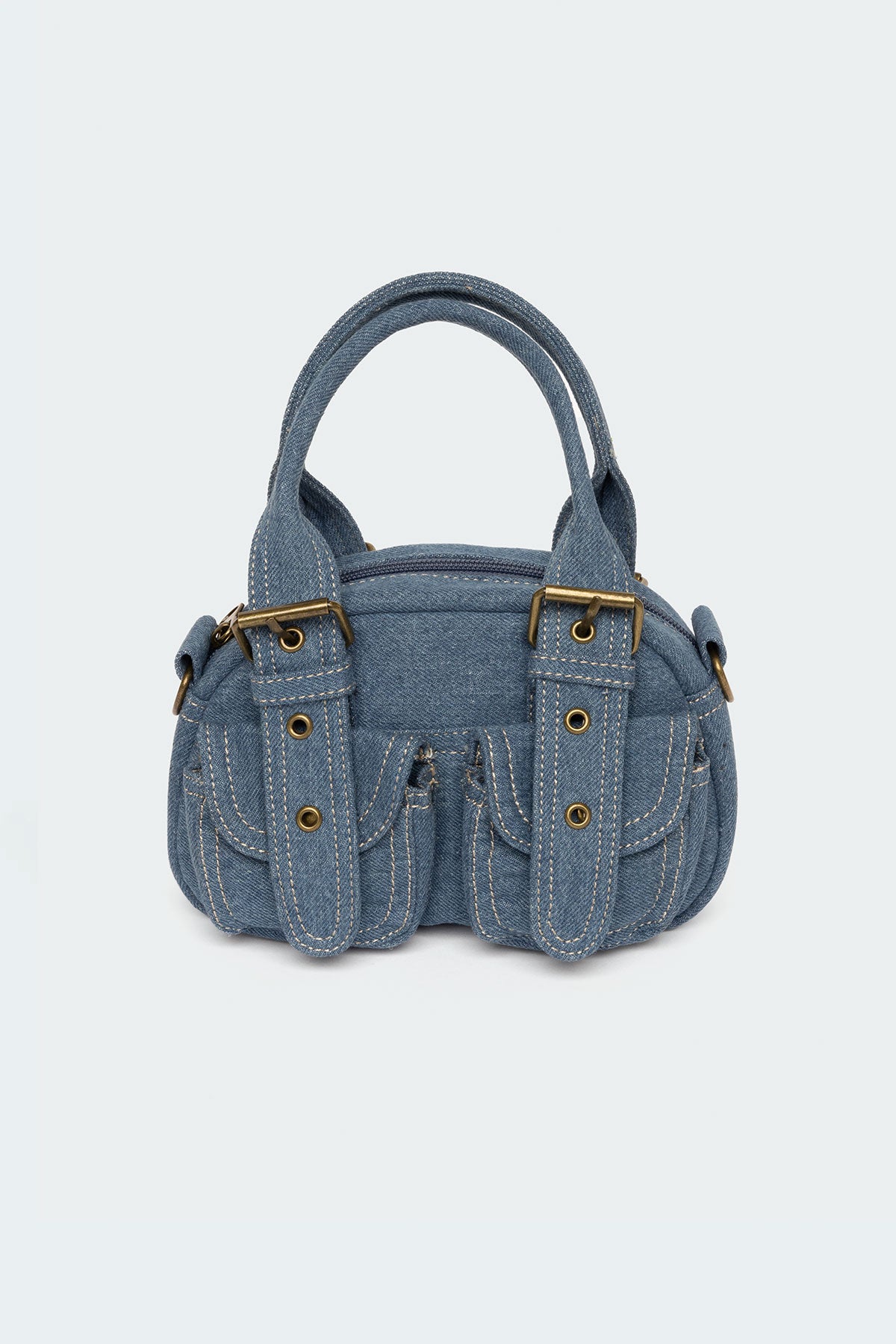 Blue Jay Denim Pocket Hand Bag
