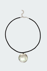 She Shell Twisted Cord Necklace