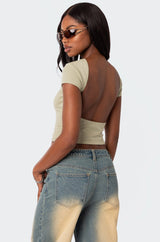 Bambi Open-Back T-Shirt