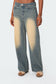 Braya Washed Low Rise Baggy Jeans