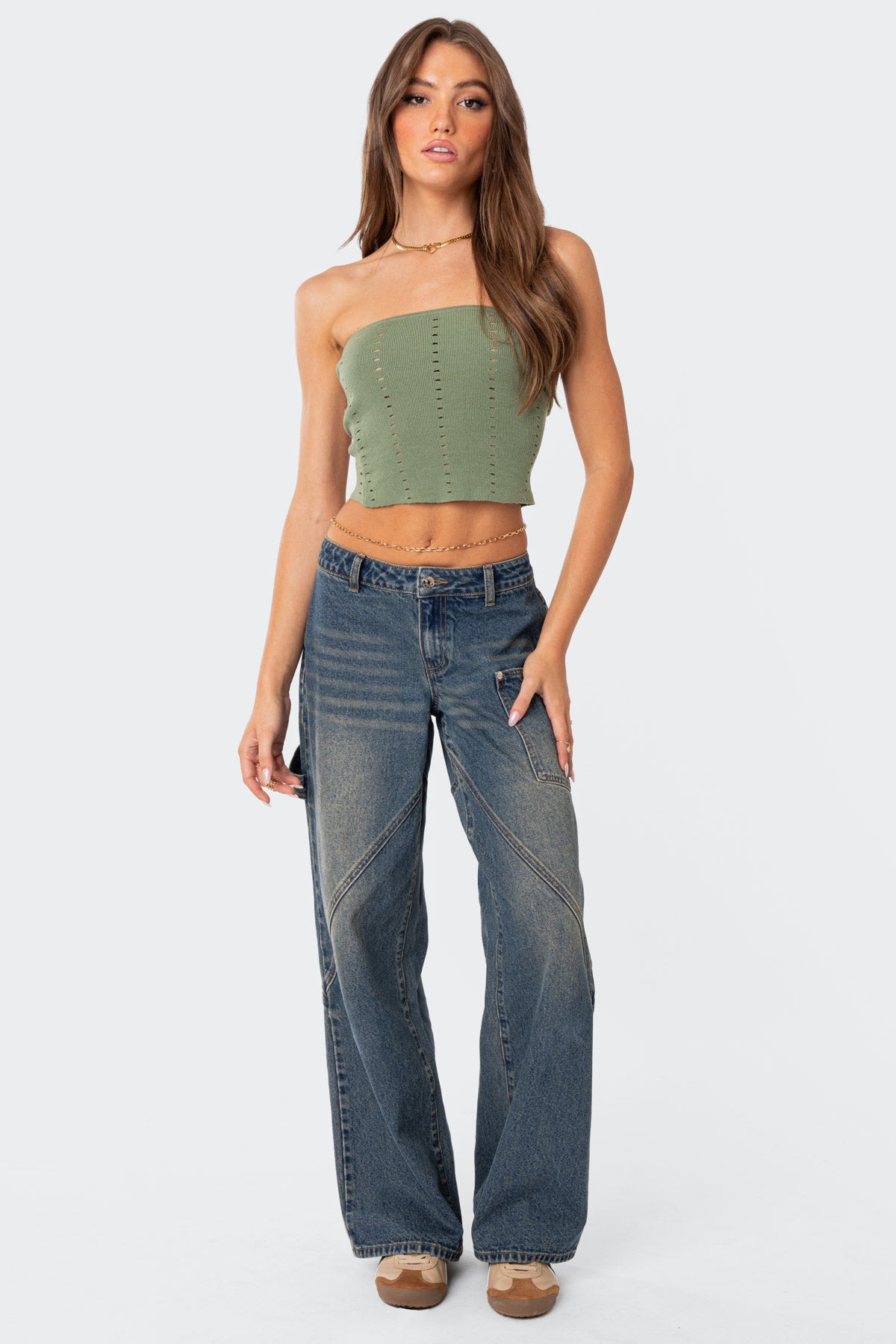 Reef Knit Tube Top