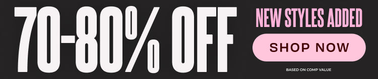 new styles added 70-80% off