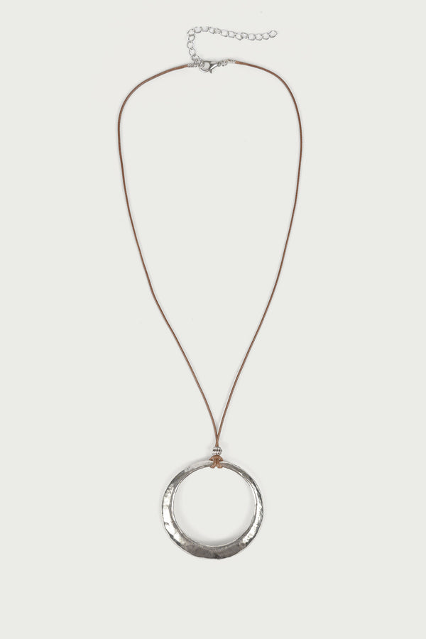 Lasso Pendant Cord Necklace