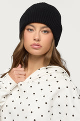 Ribbed Knit Beanie