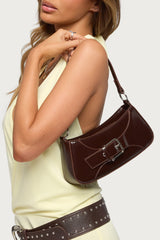 Buckle Up Faux Leather Bag