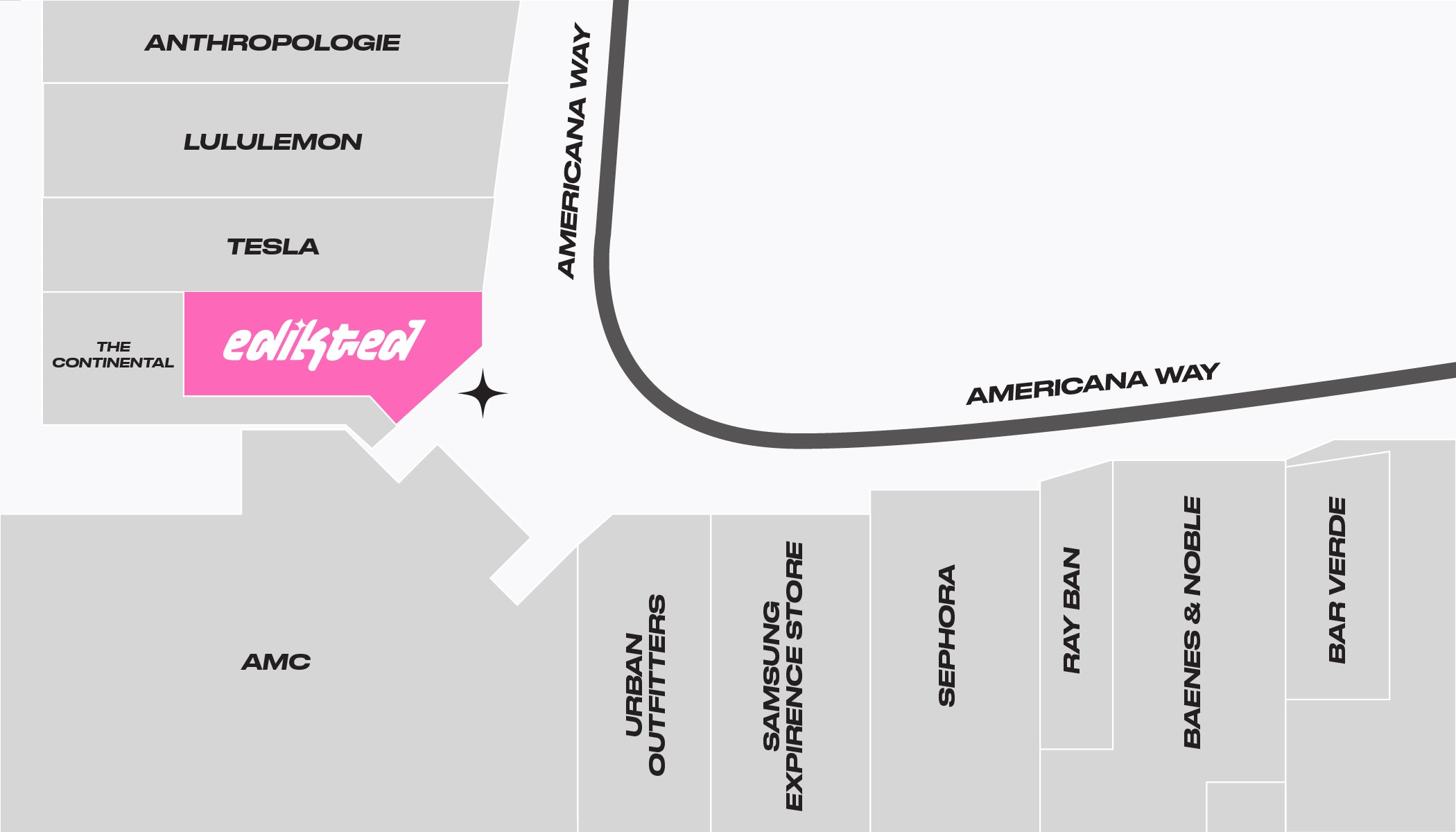 Glendale | Americana Map