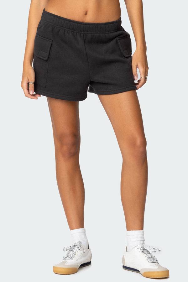 Garnet Cargo Sweat Shorts