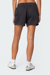 Garnet Cargo Sweat Shorts