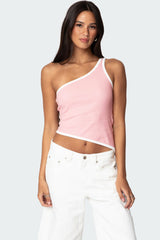 Asymmetric Contrast Top