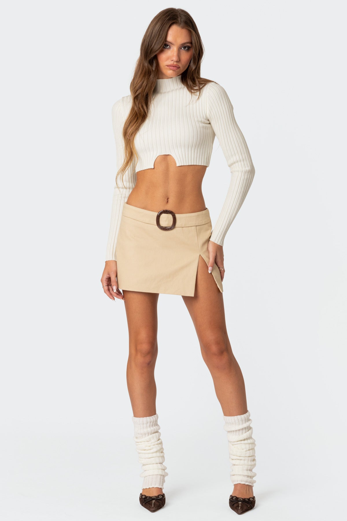 Bonnie Cropped Sweater – edikted