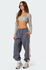 Routine Ribbed Crop Top