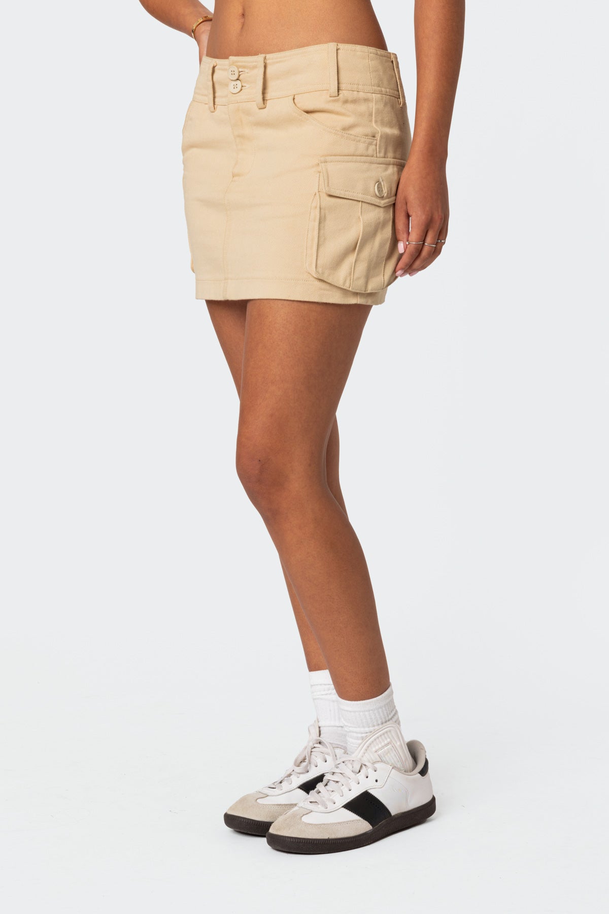 Katya Low-Rise Cargo Skirt