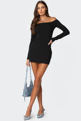 Rox Off Shoulder Mini Dress