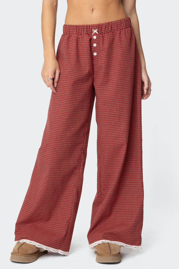 Dakota Plaid Pants