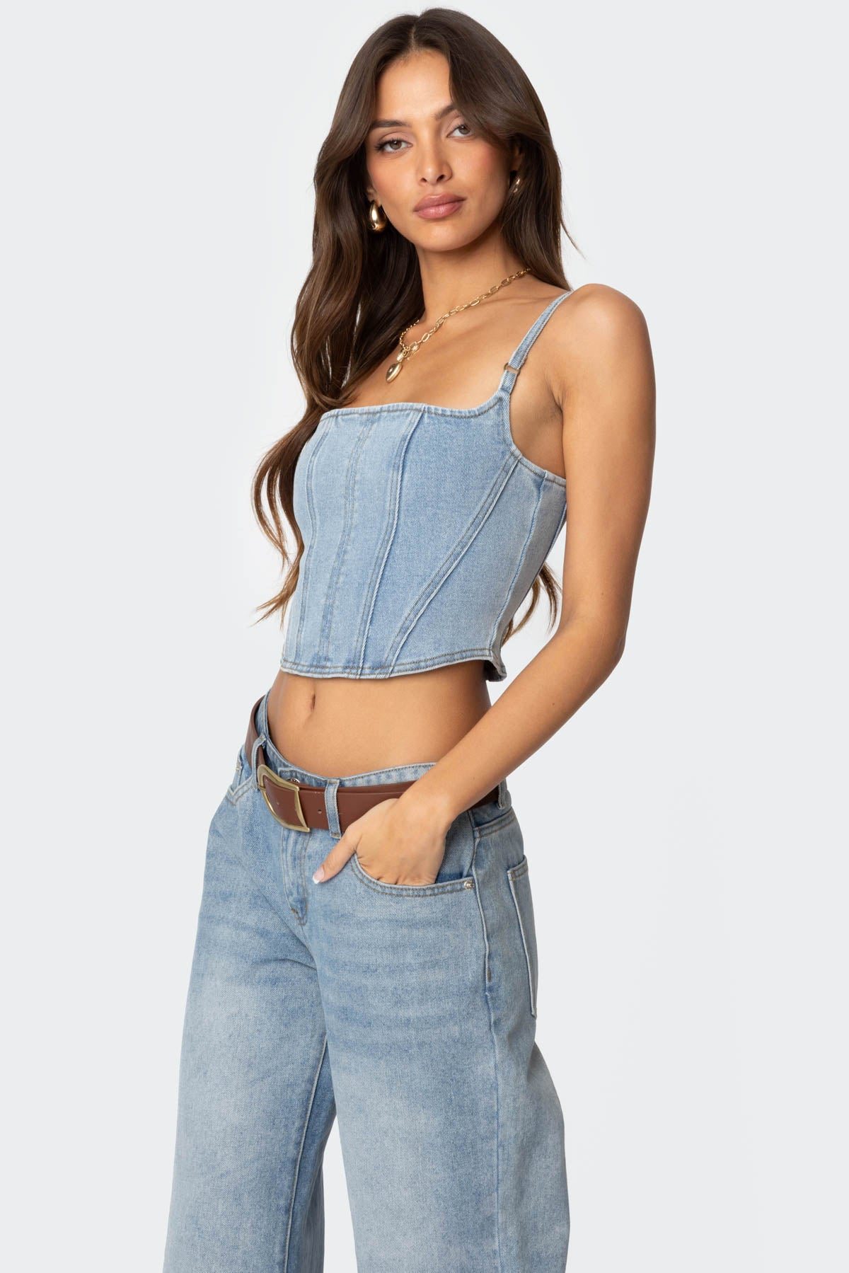 Tennessee Denim Corset