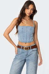 Tennessee Denim Corset