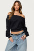 Christy Off Shoulder Sweatshirt