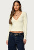 Doron V Neck Long Sleeve Top