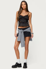 Tamar Satin Effect Tank Top