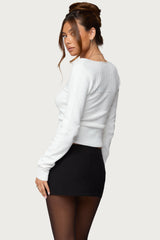 Kerry Square Neck Knit Top