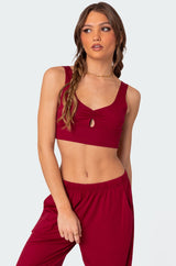 Jayla Cut Out Crop Top