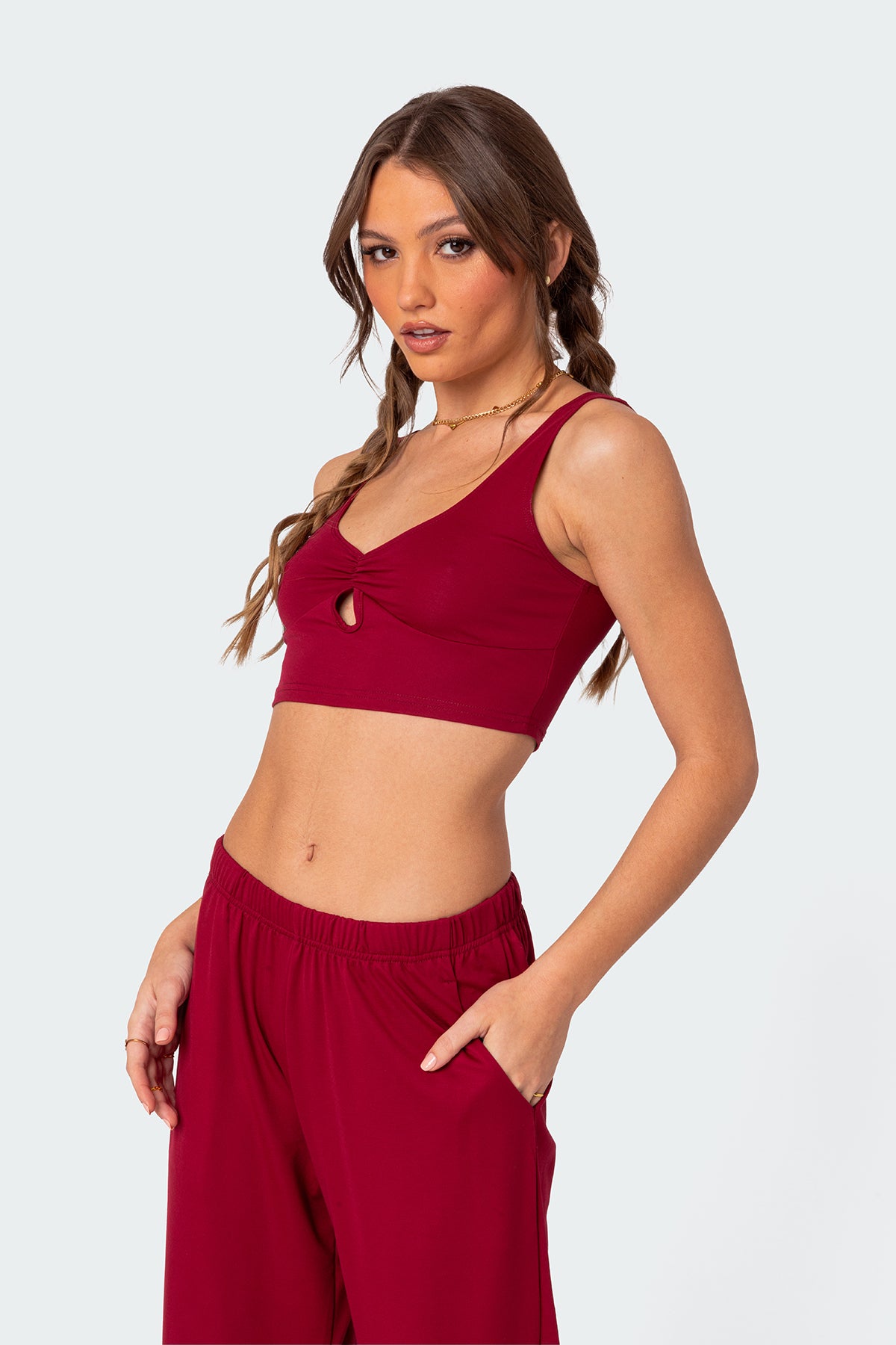 Jayla Cut Out Crop Top