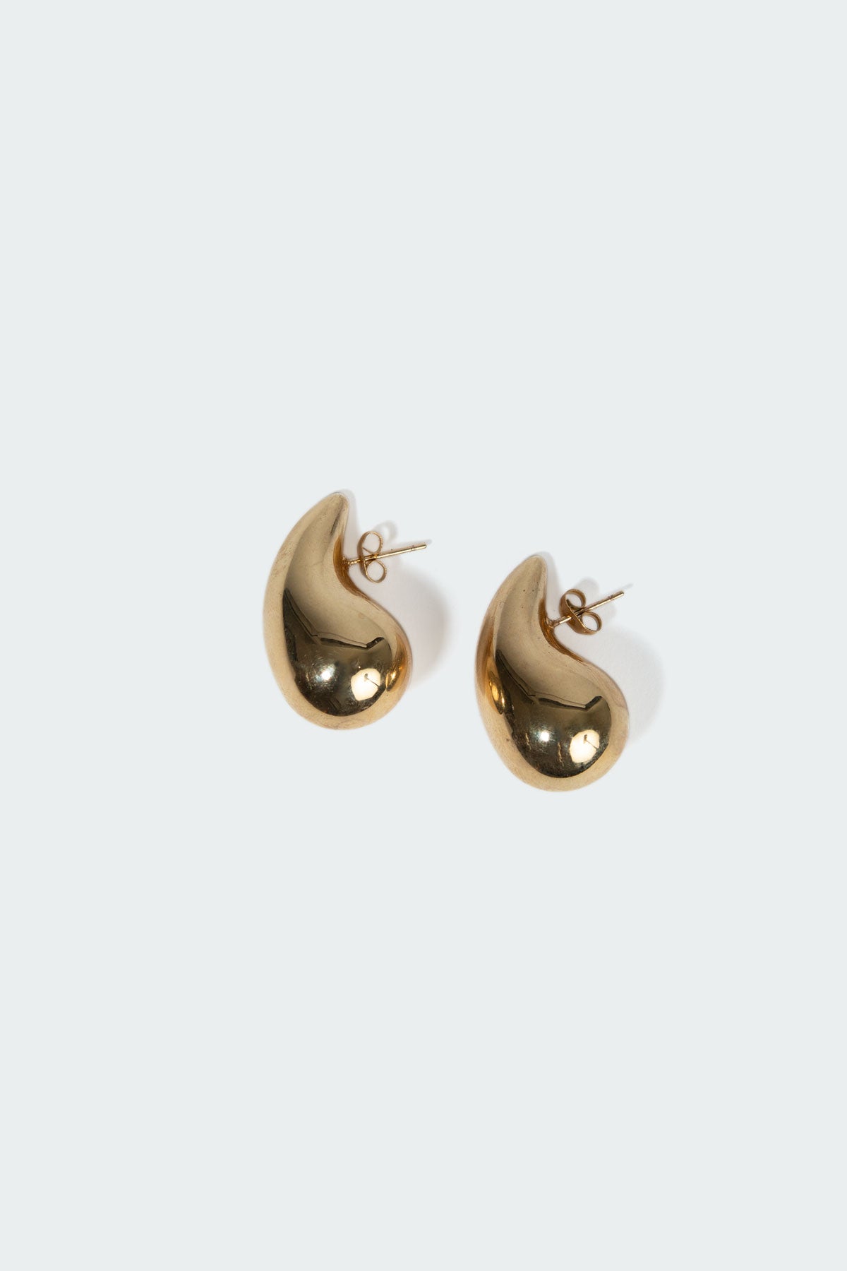 Chunky Droplet Stud Earrings